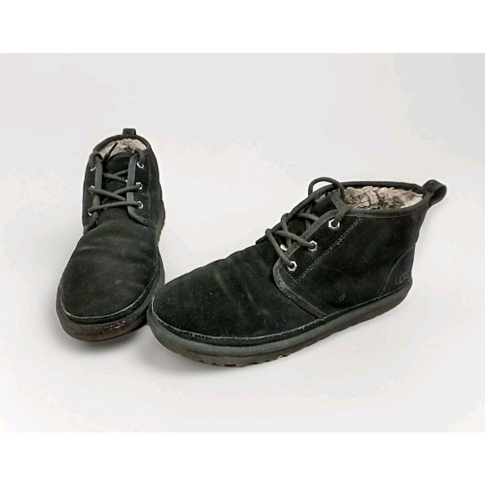 UGG Neumel Casual Classic Suede‎ Ankle Chukka Boots Men’s Size 11 Black